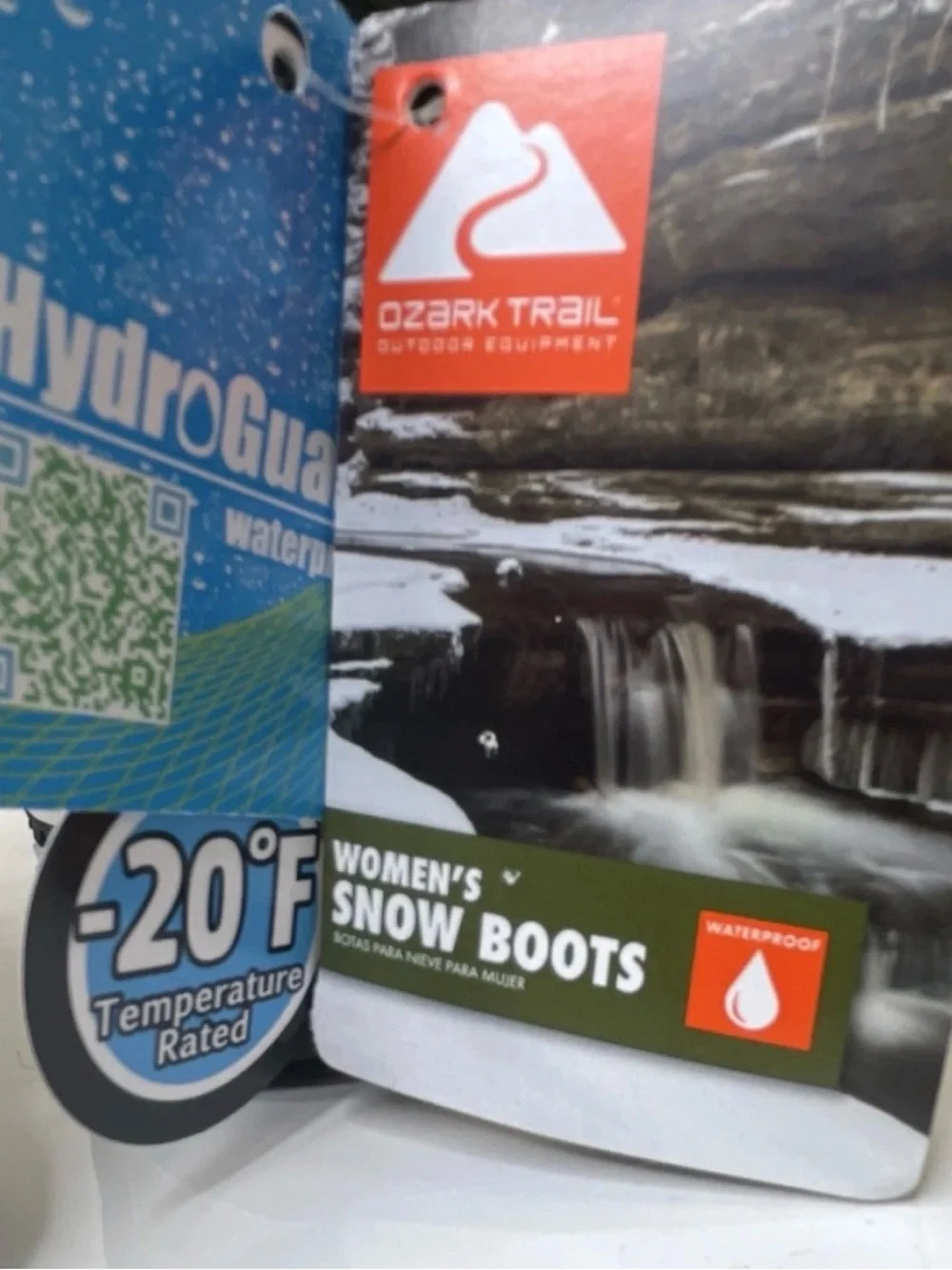 Ozark Trail Olive Green Women's Winter Boots Insulated & Waterproof